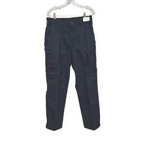 VF Imagewear Mens Navy Blue Tactical Cargo Work Pants 31R 32 Uniform rugged